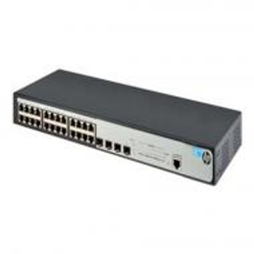 JG924-61101 - HP 1920-24G 24-Port 24 x 10/100/1000 + 4 x Gigabit SFP Layer-3 Managed 1U Rack-mountable Switch