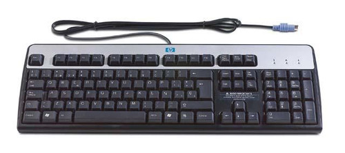 382641-BB1 - HP PS/2 Hebrew Keyboard Carbon Silver