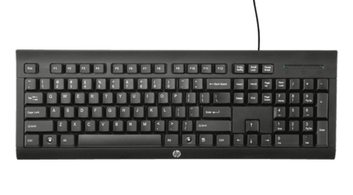 H3C52AA - HP K1500 Black USB Standard Keyboard Input Device