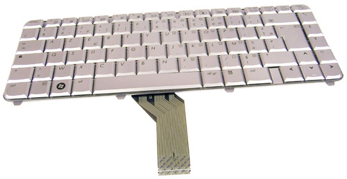 480669-051 - HP AZERTY French Silver Pavilion DV5 Keyboard
