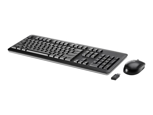 QY449AT - HP Wireless RF Keyboard Mouse 1000 dpi Laser
