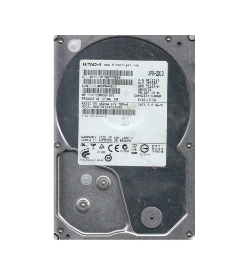 0F11017 - HGST 640GB 7200RPM SATA 3Gb/s 32MB 3.5" HDD