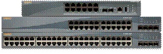 JW673A - HP 12-Port Gigabit PoE+ 2 SFP Network Switch