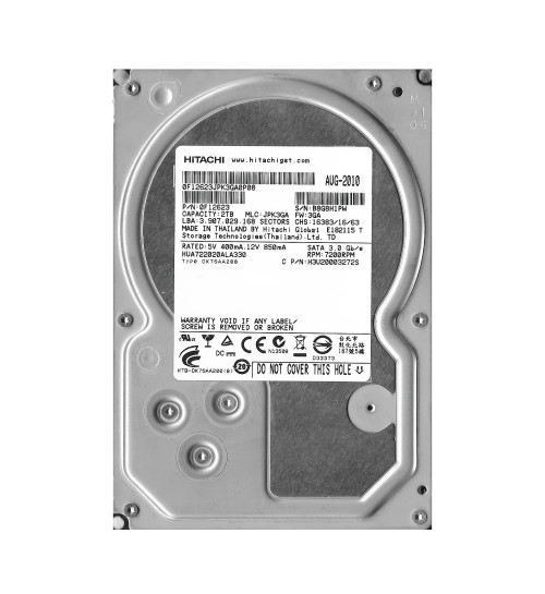 0F12623 - HGST 2TB 7200RPM SATA 3Gb/s 3.5" HDD