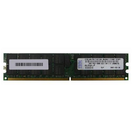 38L6042 - IBM 2GB 667MHz DDR2 PC2-5300 ECC Registered DIMM
