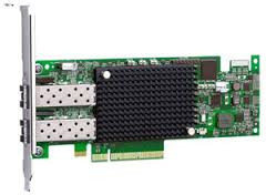 LPE16002B-M8 - EMULEX 2-Port 16Gb Fibre Channel PCIe 3.0 HBA