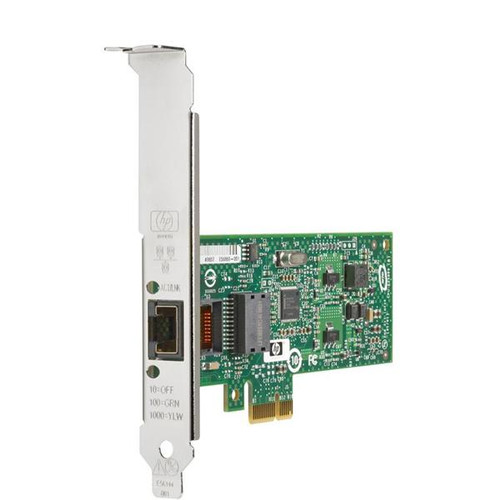 NC112T - HP Single-Port RJ-45 1Gbps 10Base-T/100Base-TX/1000Base-T Gigabit Ethernet PCI Express x1 Server Network Adapter for ProLiant Servers