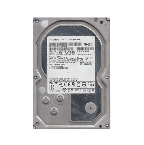 0F14991 - HGST 3TB 7200RPM SATA 6Gb/s 3.5" HDD
