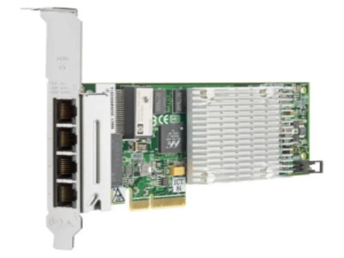 NC375T - HP Quad-Ports RJ-45 1Gbps 10Base-T/100Base-TX/1000Base-T Gigabit Ethernet PCI Express 2.0 x4 Low Profile Server Network Adapter