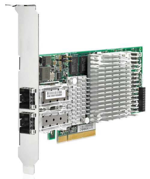 NC522SFP - HP Dual-Ports SFP+ 10Gbps 10 Gigabit Ethernet PCI Express 2.0 x8 Server Network Adapter