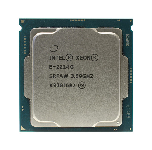 Intel Xeon E-2224G Quad-Core 3.50GHz Processor for FCLGA1151 Socket - Compatible with Servers - SKU E-2224G - Processors