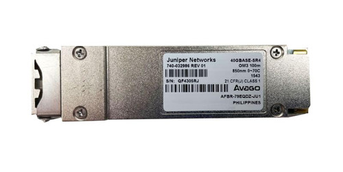 740-032986 - Juniper 40GBASE-SR4 QSFP+ Transceiver Module