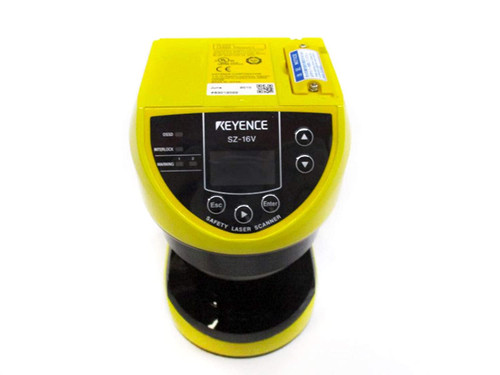 Keyence SZ-16V MultiBank Safety Laser Scanner for industrial automation applications