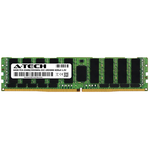 P00928-B21 - HPE 128GB PC4-23400 DDR4-2933MHz Registered ECC CL21 288-Pin Load Reduced DIMM 1.2V Quad Rank Memory Module