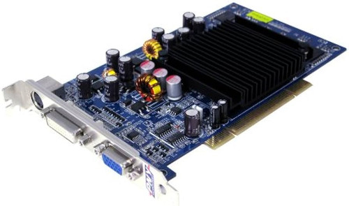 RVCG6200PXB - PNY 256MB 64-Bit DDR2 PCI DVI VGA Graphics Card