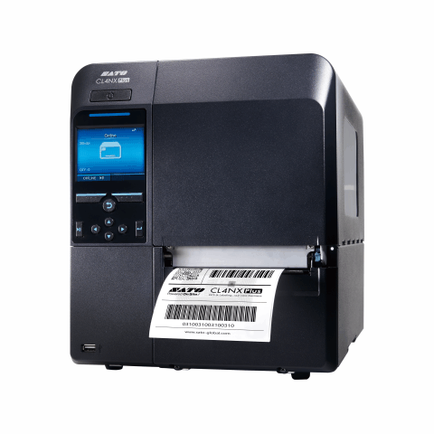 SATO CL4NX Plus Barcode Label Printer WWCLP1201-NAR for industrial barcode printing in warehouses