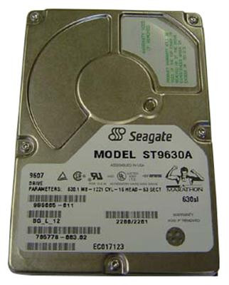 ST9630A - Seagate 630MB 4000RPM ATA/IDE 2.5" HDD