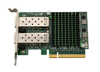 A0C-STGN-I2S - SuperMicro 10GbE Dual Port SFP+ PCIe x8 Network Adapter