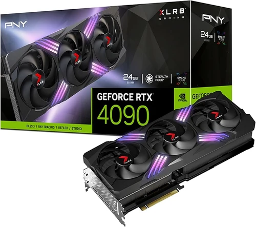 RTX-4090 - PNY Technology 24GB GDDR6X Triple Fan Graphics Card