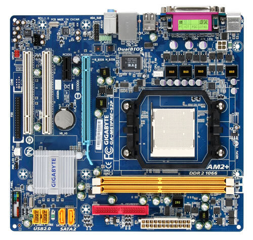 GA-M61PME-S2P - Gigabyte GA-M61PME-S2P Socket AM2 DDR2 Micro-ATX Motherboard