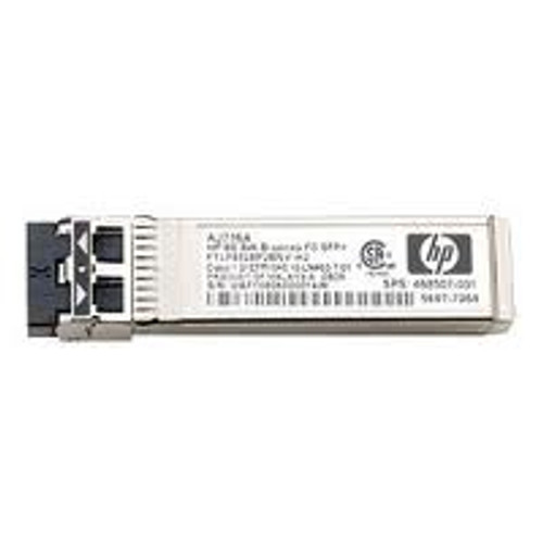 HP B-Series 16Gbps Fibre Channel SFP+ Transceiver Module 100m 850nm LC Connector - Compatible with SN6000B Switches