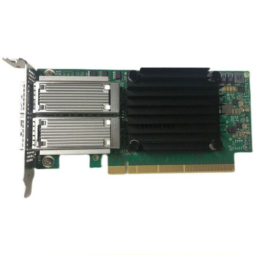 Dell Mellanox CX456A ConnectX-4 Dual Port 100G Network Card for high-speed data transfer in server racks
