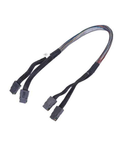 Dell 21.5 10 Bay Dual Mini-SAS A/B Cable for PowerEdge R620 - Connects 10 bays, compatible with Dell servers