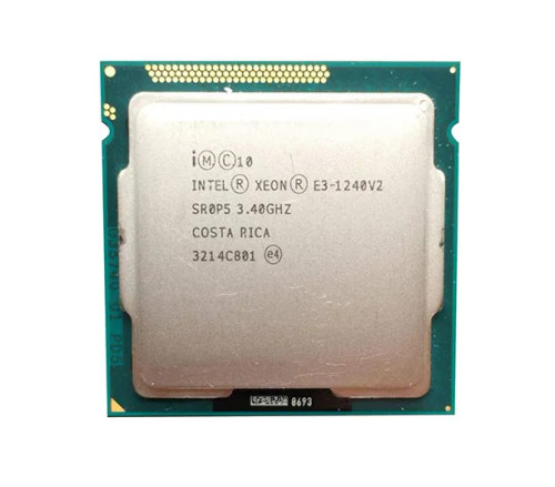 0SR0P5 - Intel Quad Core E3-1240V2 3.4GHz 8MB Processor