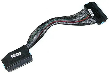 Dell 11-inch SAS PERC RAID Cable for PowerEdge 1950, 0TX846, server cable, compatible with Dell PowerEdge servers