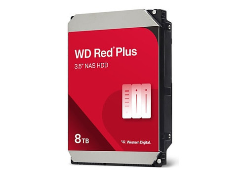 WD Red Plus WD80EFPX Hard Drive 8 TB SATA 6Gb/s Hard Drive