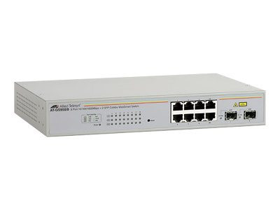 AT-GS950/8POE-10 - Allied Telesis POE Switch Managed 8 Port
