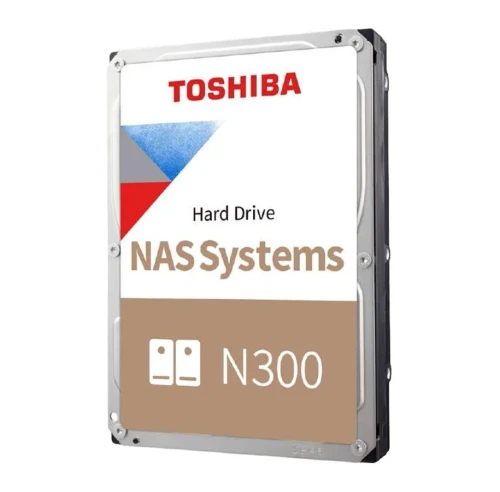 HDWG51GUZSVA - Toshiba 16TB 3.5'' SATA N300 NAS Hard Drive Internal Hard Drive Compatible with Servers