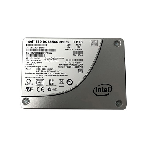 VK1600GECVP - HP 1.6TB SATA 2.5" SSD