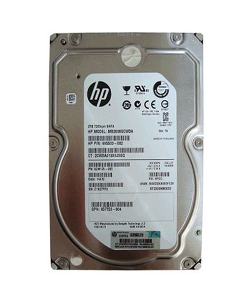 695503-002 - HP 2TB 7200RPM SATA 6Gbps 3.5-inch Internal Hard Drive