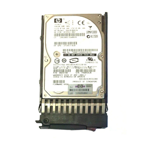 DG146BAAJB - HP 146GB 10K RPM SAS 3Gb/s 2.5" HDD