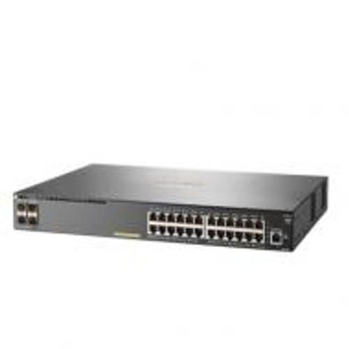 JL253-61001 - HPE Aruba 2930F 24G 4SFP+ 24-Ports 10/100/1000Base-TX Rj-45 Manageable Layer3 Rack-mountable Switch with 4x SFP+ Ports