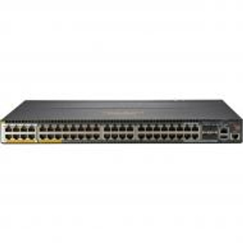 JL323-61001 - HP Aruba 2930M 40G 48-Ports RJ-45 10/100/1000Base-T PoE+ Manageable Layer 3 Rack-Mountable with combo Gigabit SFP+ Switch