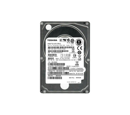MBF2450RC - HP 450GB 10000RPM SAS 6Gb/s 2.5" HDD