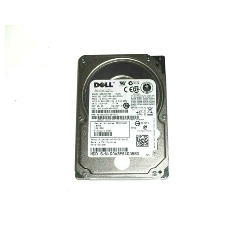 0G731N - Dell 146GB 10K RPM SAS 2.5" Hot-Plug HDD