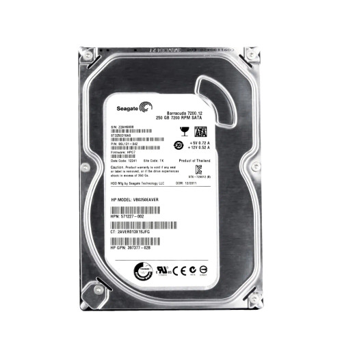 VB0250EAVER - HP 250GB 7200RPM SATA 3Gb/s HDD