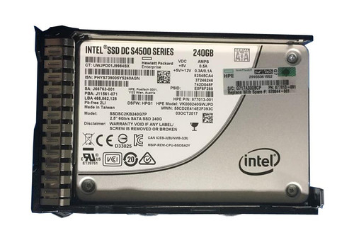 VK000240GWJPD - HPE 240GB SATA 2.5" SSD
