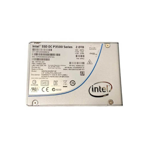 VO2000KEFJD - HP 2TB NVMe PCIe 2.5" Read Intensive SSD