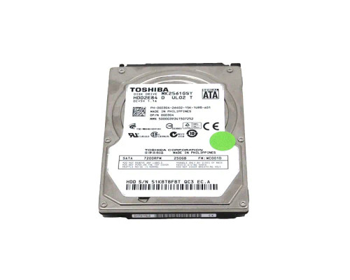 0GD3G4 - Dell 250GB 7200RPM SATA 2.5" 16MB HDD