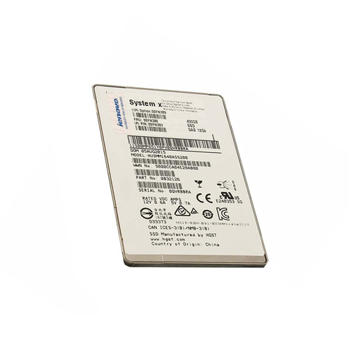 IBM Enterprise 400GB MLC SAS 12Gb/s SSD for Hot-Swappable 2.5 Drive Bay