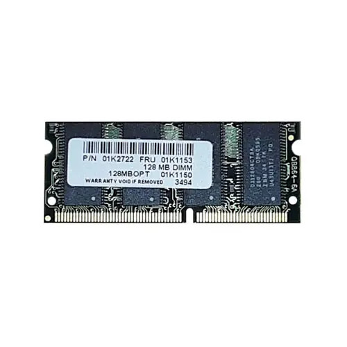 01K1153 - IBM 128MB PC66 SDRAM 144-Pin SODIMM Memory