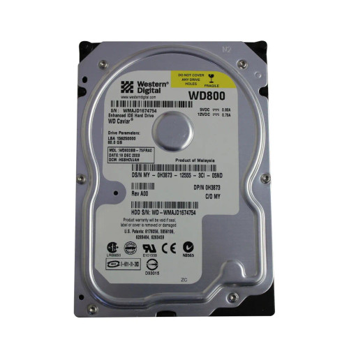0H3873 - Dell 80GB 7200RPM ATA-100 3.5" HDD