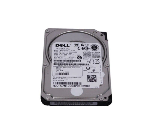 0H523N - Dell 300GB 10K RPM SAS 6Gb/s 2.5" HDD