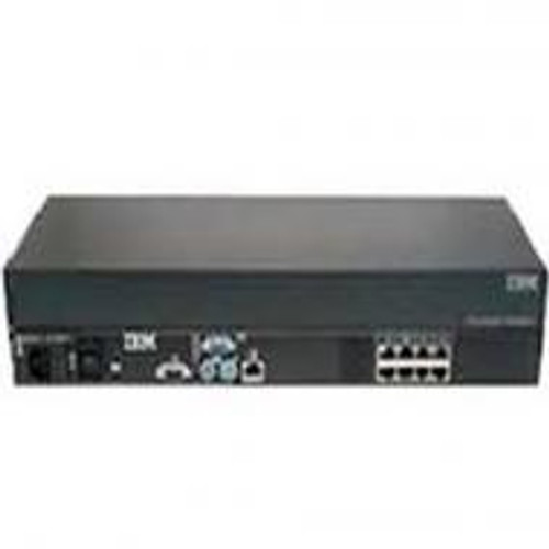 17353LX - IBM 1X8 Console Switch KVM Switch CAT5 - 8-Ports 1 Local USER - 1U - Rackmountable