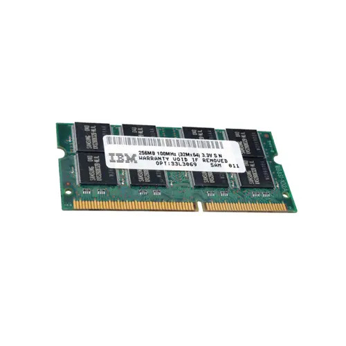 33L3069 - IBM 256MB 133MHz PC133 CL3 144-Pin SODIMM Memory