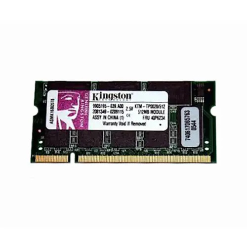 40P6234 - IBM 512MB PC2100 DDR-266MHz 200-Pin SoDIMM Memory